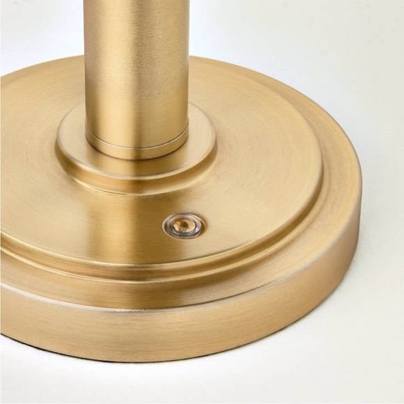 Glass Shade Table Lamp Green - Hearth & Hand™ with Magnolia - Picture 4 of 10